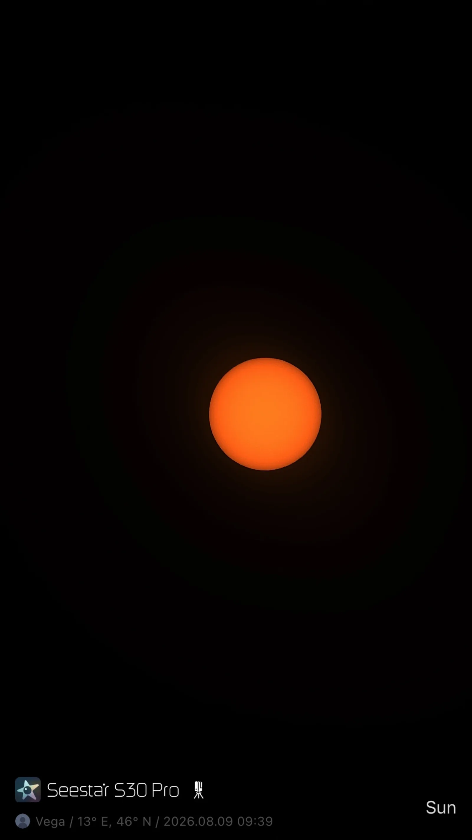 Sunce, Seestar S30 Pro